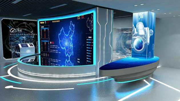 現(xiàn)代化數(shù)字展廳