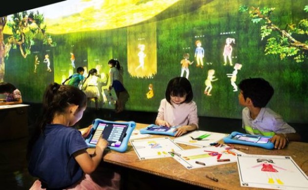 互動涂鴉-好奇數字科技