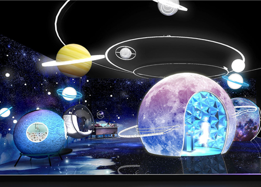 球幕投影在數字天文館的應用場景