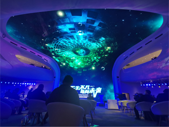成都獨角獸劇場天幕投影演繹
