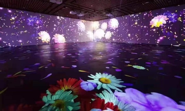 地面互動投影-好奇數字科技