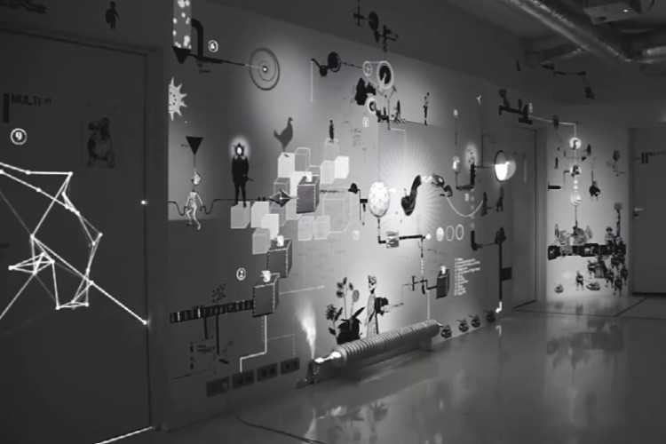 油墨導電互動墻做法?-蘇州好奇數字科技有限公司