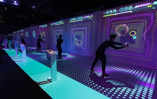 展廳多媒體-體感互動投影-蘇州好奇數字科技
