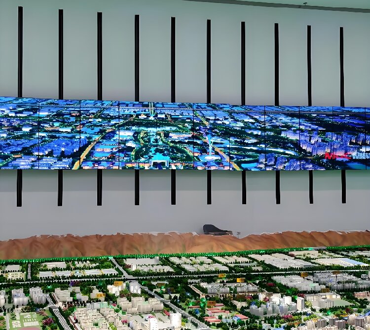 升降式互動滑軌屏展示技術(shù)-蘇州好奇數(shù)字科技